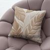 Boho Tropical Leaf Print Throw Pillow Covers Pattern Cushion Cover Suitable For Sofa Bedroom Car Pillow Cover
