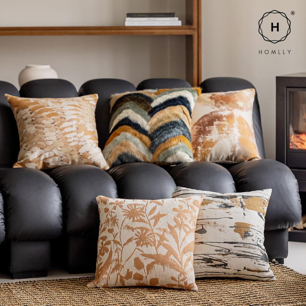 Homlly Hogaa Modern Luxury Pillow Cushion Covers (x2pcs)