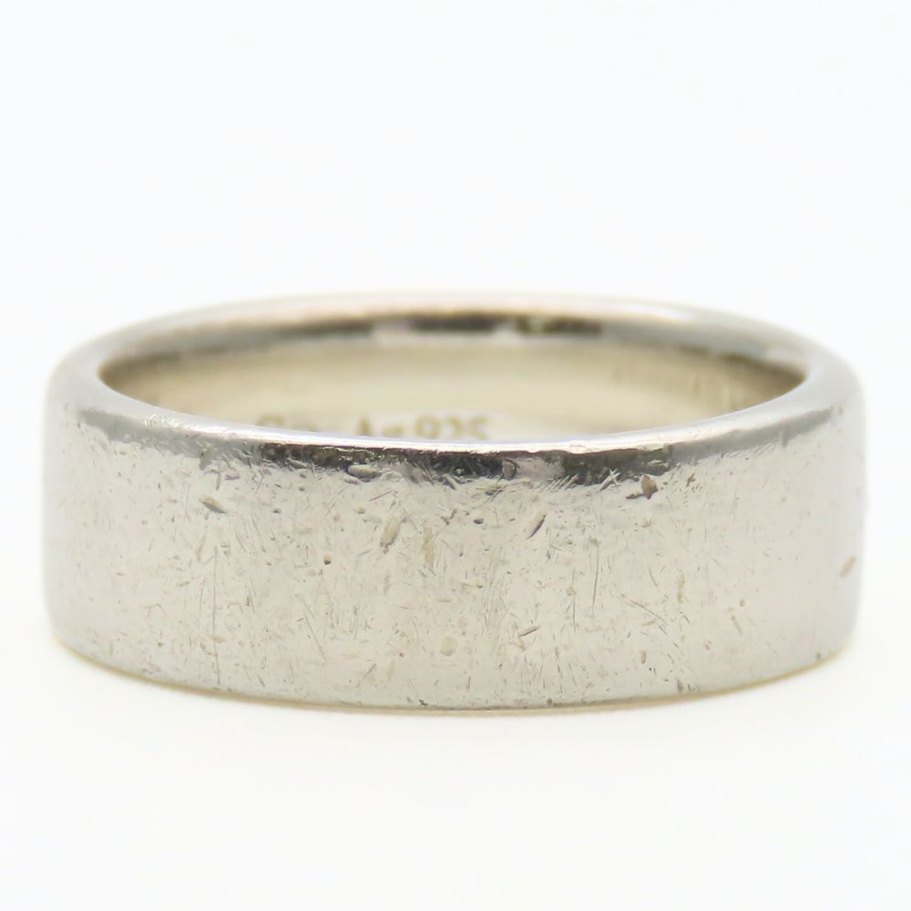 Used TIFFANY&Co. Ring Return To Narrow EU#48 Silver925/diamond 4.7g Silver 2PD