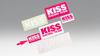 Kijima Bike Parts KISS Racing Team Sticker Pink Base/White Letters