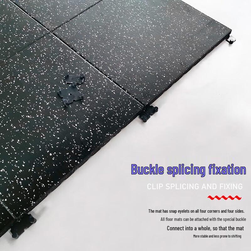 Outdoor Gym Interlocking Rubber Flooring Mat