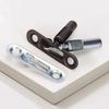 Elastic Invisible Panel Fasteners for Furniture 2 in 1 Cabinet Connector Set  for Seamless DIY Home Assembly