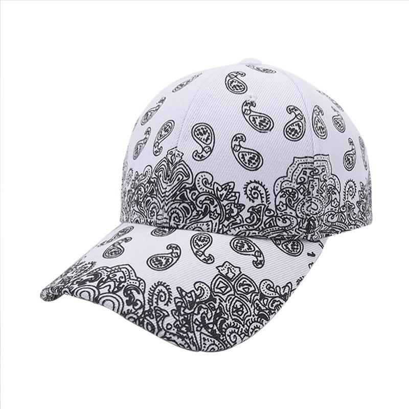 Wzcx Fashion Paisley Printing Adjustable Dad Hat Outdoor Unisex Hip Hop Motion Shading Baseball Cap Peaked Cap