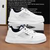 Mode Frühling Neue Herren Atmungsaktives Mesh-Panel Flache Schuhe Modetrend Vielseitig Lässig Low Top Bequem Leicht Sportsneaker