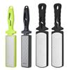 1Pcs Double Sided Kitchen Sharpener Coarse Fine Grits 5 in 1 Diamond Sharpening Stone Multifunctional with NonSlip Handle