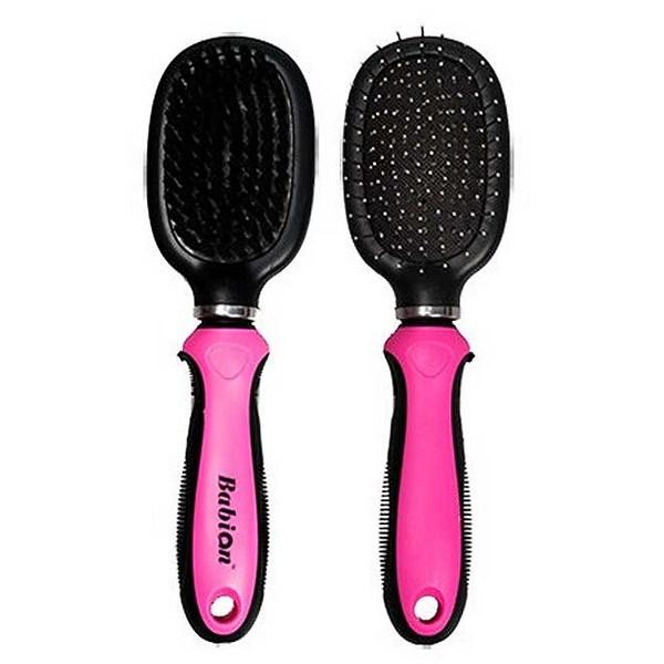Babion Pet 2in1 Pin Bristol Brush 051R 215x60x50 Mm, Korean Pet Shampoo