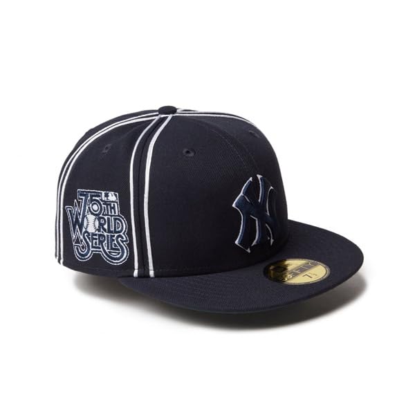 

[New Era] Hat Cap 5950 NEWERA CAP New Era Cap 59FIFTY MLB Piping New York Yankees Navy NAVY 7 14 (57.7cm)