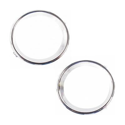 Para Przednich Chromowanych Obwódek Lamp Przeciwmgielnych Dla Lexus RX350 RX450h LX1038114 2013-2015