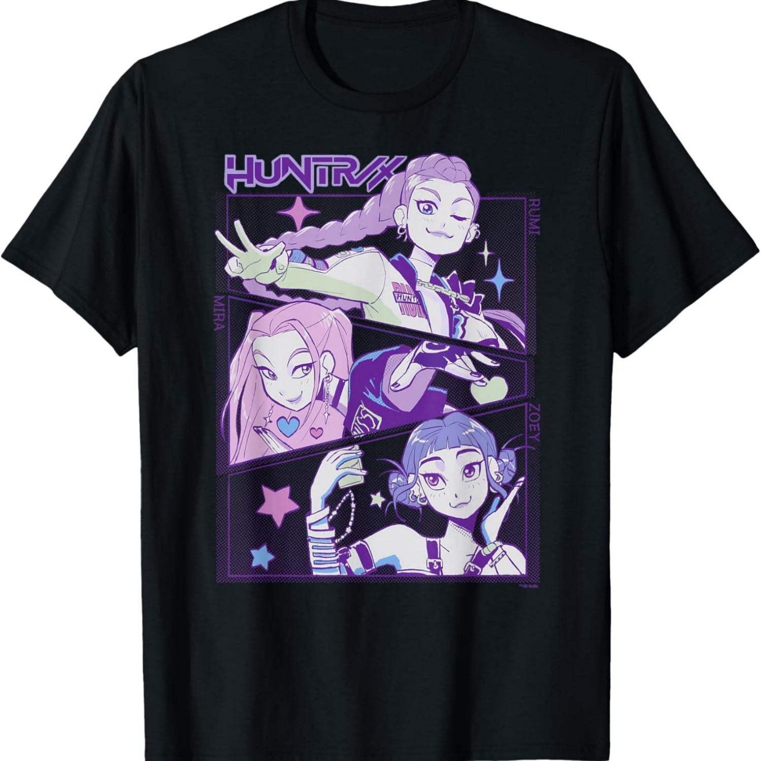 HUNTR_X Officially Licensed T-Shirt(5) S чёрный