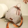 Schoolbag Backpack Schoolbag Women's Embroidery Thread New High-end Small Travel Backpack Fashionable and Lightweight Diamond Casual Women