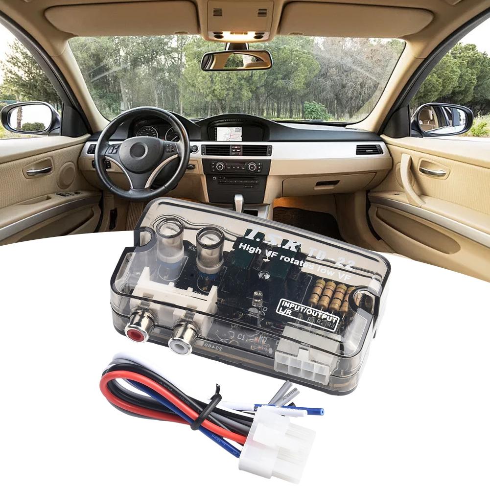 Adapter Car Converter Adjustable Audio Converter Auto Car