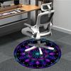 1PC Mandala Pattern Chair Carpet for Office Non-Slip, Lightweight, Machine Washable Rug for Office, Sleeping, Room - Holiday Decoryy251009103