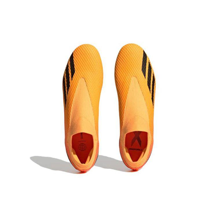 Adidas X Speedportal.3 Laceless FG Heatspawn Pack Unisex Sneakers Orange Solar-Gold Core-Black GZ5067