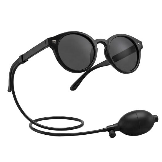 Water Squirting Sunglasses Prank Glasses, Novelty Sunglasses, Round Hidden Spray with Spray, Fun Toy for Parties Garden Outing 1pc