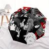 Naruto Characters Automatic Folding Umbrella, Self-Opening/ Closing, Durable Windproof Travel Umbrella for Outdoor Adventures a0826069