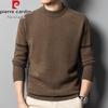 Pierre Cardin Men's Premium Wool Blend Crew Neck Sweater