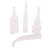 4Pcs/Set Blackhead Removal Glass Pipes Face Pore Cleanser Vacuum Extractor Tube