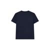 Fila Athletics Logo Printed Knit Short Sleeve T-Shirt Men Tops Dark-Blue A11M121103FNV