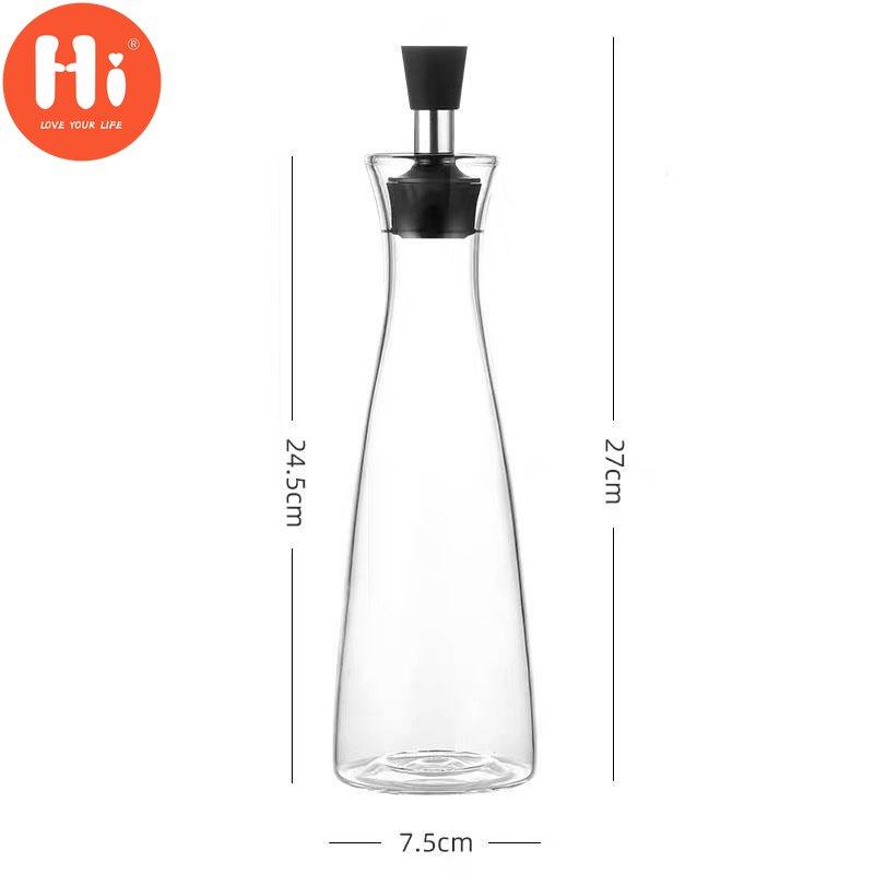 Hi Nordic, creativ, sticlă rezistentă la scurgeri, sticlă de ulei de măsline, vin, condimente, sos, sticlă de depozitare, organizator de instrumente de gătit