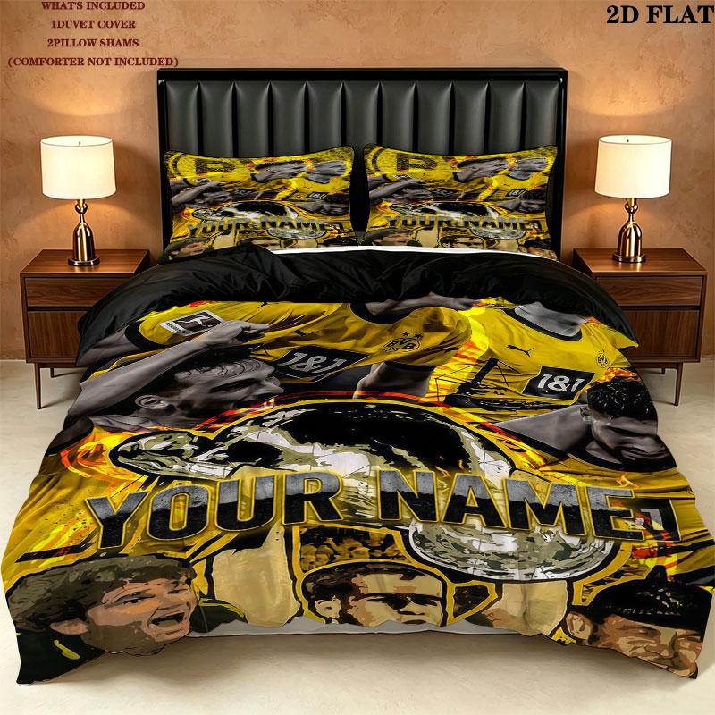 Custom Bvb Bedding Quilt Set Quilt Cover Pillowcase Home Decoration Birthday Gift (1 * duvet cover + 2 * pillowcase, without core)