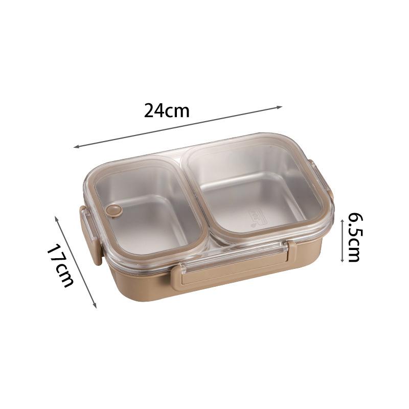 Anti Smell Lunch Box Heat Preservation Lock Fresh Student Office
