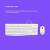 Logitech MK120 Wired Keyboard and Mouse Combo