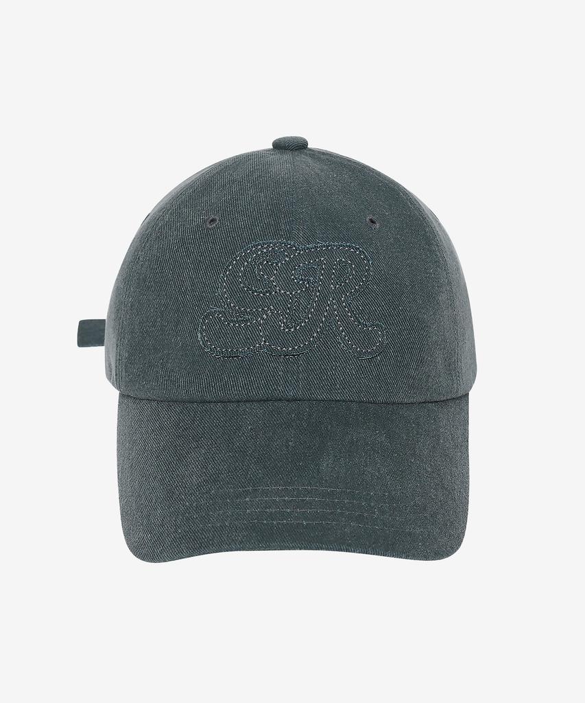 GRANDE LINE Cotton Logo Pigment Cap