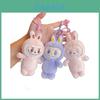 Labubu Rabbit Plush Keychain Cute Cartoon Animal Pendant For Girls Gifts
