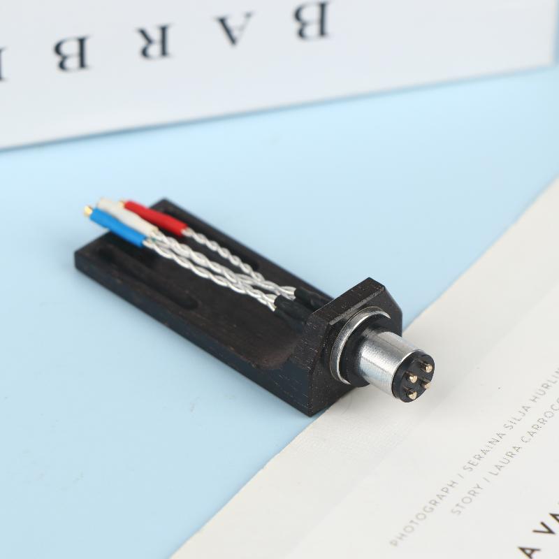 For Lp Vinyl Record Player Cartridge Headshell Stylus Holder Accessories Kit Turntable Headshell With 4 Connection Wires