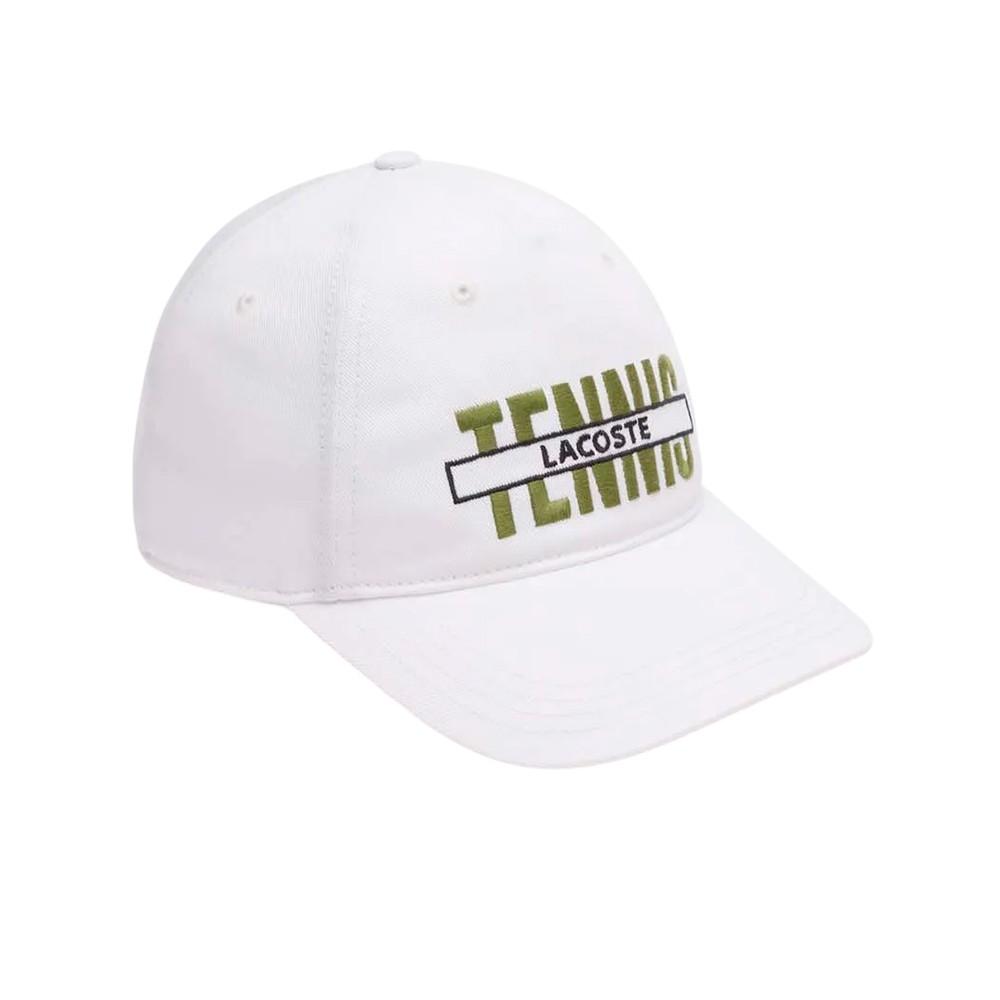 Lacoste Embroidered Gabardine Baseball Cap
