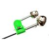 Fishing Rod Bells Fishing Rings, 10Pcs Double Alarm Bells Fishing Bells Alarm for Night Fishing Fishing Rod Bites Alarm