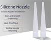Sealant Applicator Glass Nozzles Universal Fit Plastic Glass Glue Nozzles  Glass Glue Work