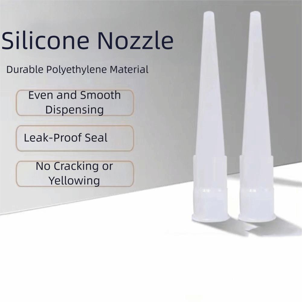 Sealant Applicator Glass Nozzles Universal Fit Plastic Glass Glue Nozzles  Glass Glue Work