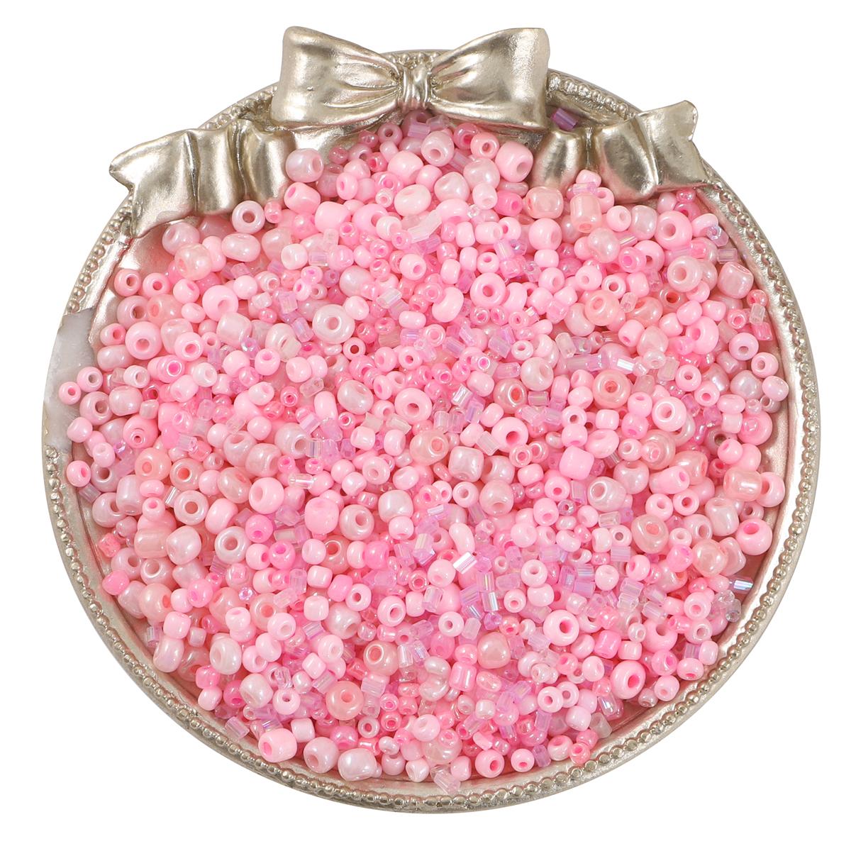 

1000 шт. смешанные формы, размеры, стеклянные бусины, разноцветные круглые стеклярусы, стеклянные бусины для изготовления ювелирных изделий своими руками, аксессуары для вышивки бисером