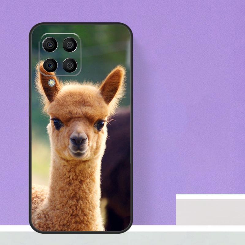 Cute Alpaca Donkey Case For Samsung Galaxy M23 M20 M32 M52 M56 M16 M36 M54 M34 M14 M35 M55 M15 M11 M31 M13 M53
