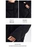 Women's Winter Retro Diamond Pattern Goose Down Coat with Stand-Up Collar - Casual & Warm Loose Style