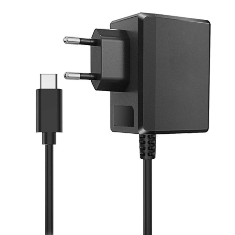 Charging Adapter AC100-240V Power Supply Adapter Equipped with 1.5m Long USB Type C Cable Cord