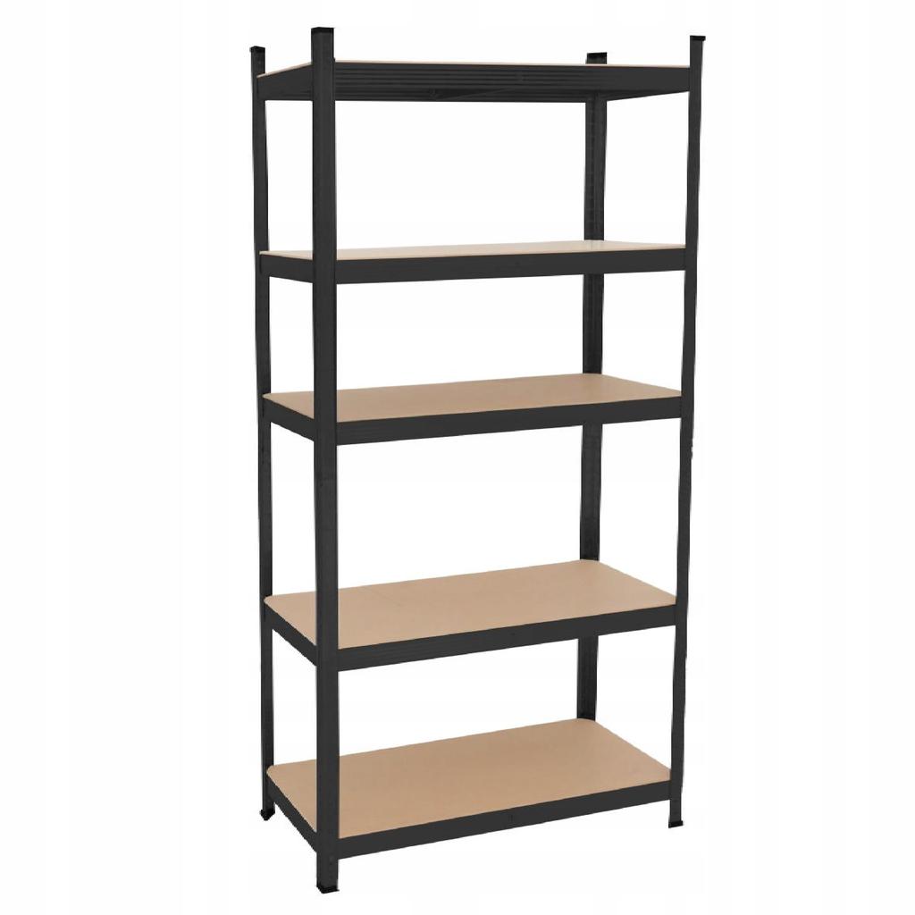 R6-FX (5P) Black Bookcase