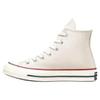 Converse Années 1970 811 Manufacturing, Baskets Montantes en toile Denim Inversé Unisexe Bleu Beige Blanc 162053C(Team80-)