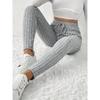 Pantalon de Yoga et Leggings de Fitness pour Femmes Automne/Hiver à Taille Haute et Effet Push-Up