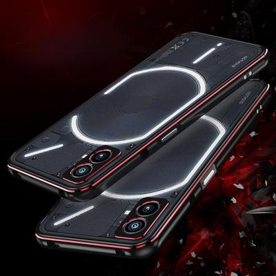 Aurora High-End Transparent Metal Frame Protective Case for Nothing Phone 1