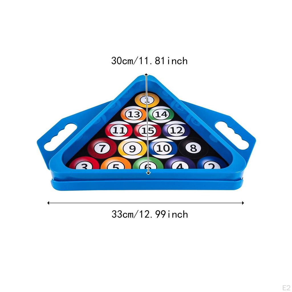 Billiard Triangle Rack Ball Holder Accessories Supplies Professional Table Pool Frame for