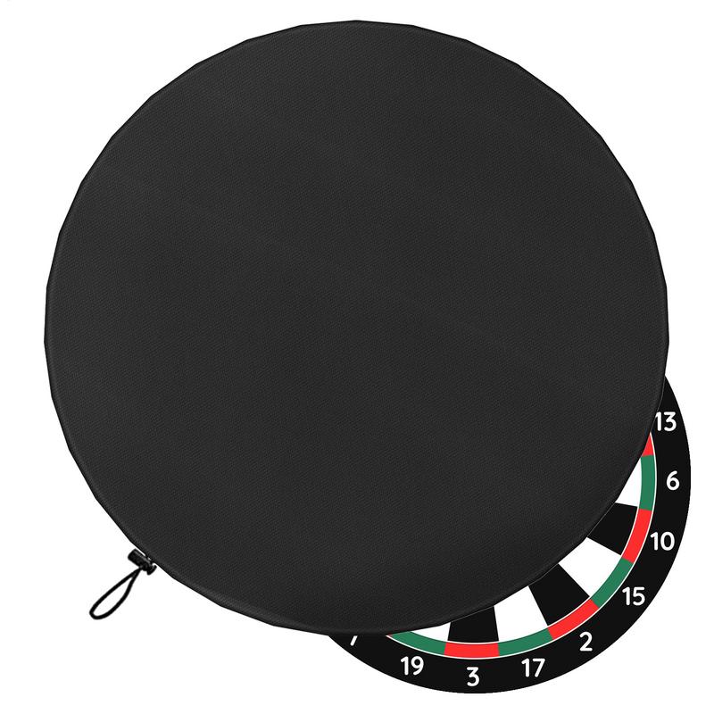 600D Oxford Cloth Dartboard Cover Heavy Duty Waterproof Protective Outdoor Indoor Dartboard Dust Cover for 24Inch Dart Board