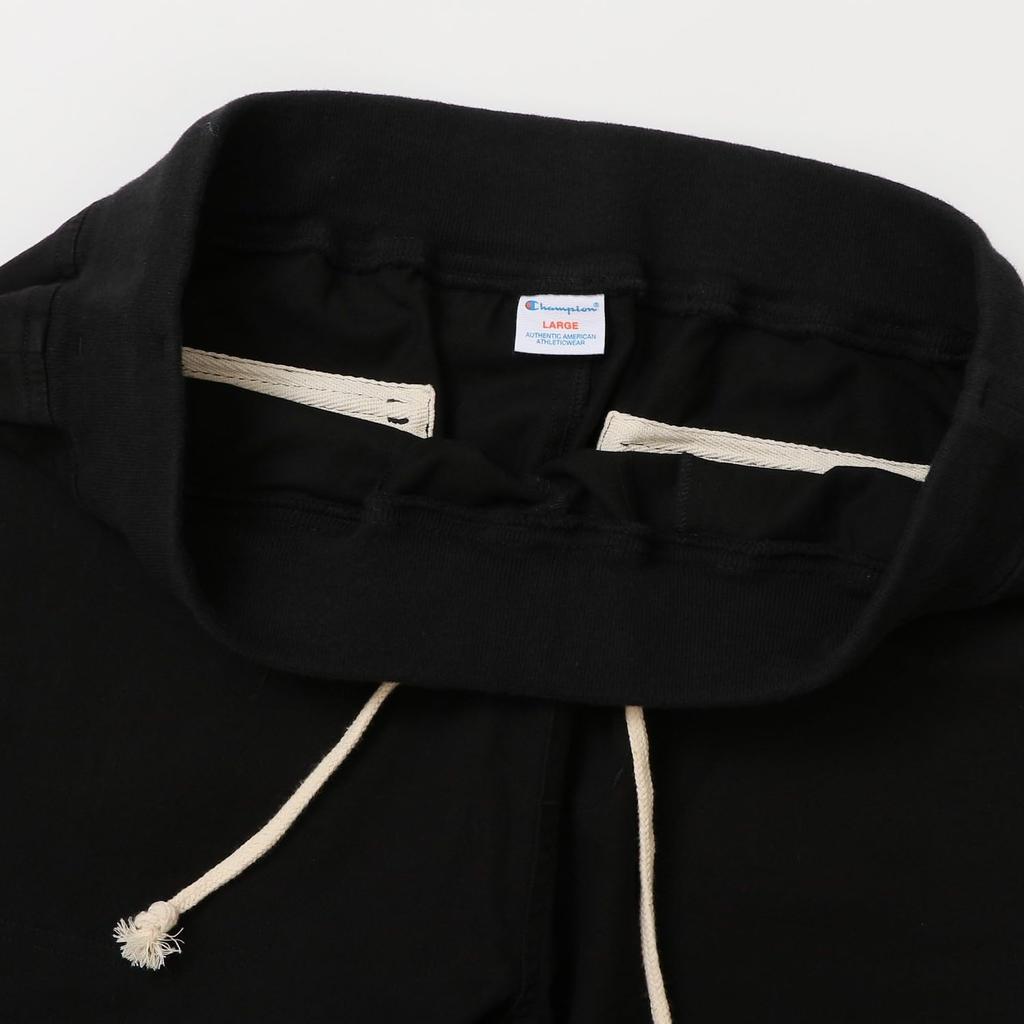 Unterteile COTTON USA Ein-Punkt-Logo Lange Hose Basic Schwarz [Champion] C3-Z212 Herren