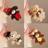 Creative Soft Teddy Bear Pendant Keychain - Plush Doll Bag Charm Accessory