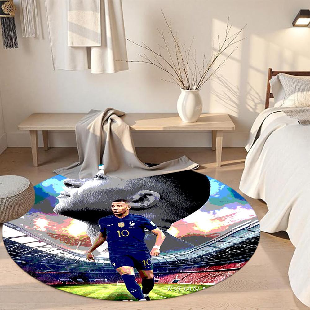 Barcelona Round Office Rug Design for Foyer Dining Room Hallway Outdoor Anti-slip Round Rug Office home decor
