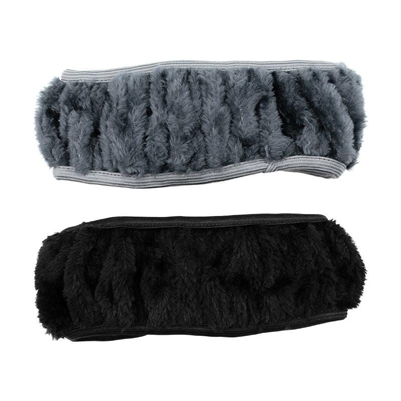 Flexibler Plüsch-Auto-Lenkradbezug, universelle Winter-Auto-Lenkradabdeckung für Renault Lada, Auto-Dekoration