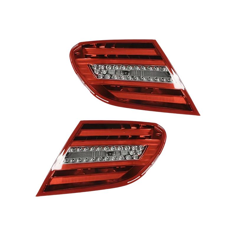 Compatible with Mercedes-Benz C-Class 07-15 W204 Rear Tail Brake Light 2049060203 2049060503