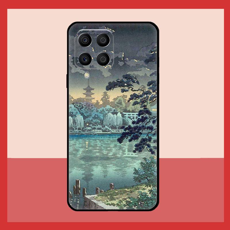 Ukiyo-e Japanese Art Case For Samsung Galaxy M31 M21 M13 M33 M53 M15 M35 M55 M16 M36 M56 M12 M32 M52 M14 M34 M54