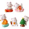 Lucky Cat Ornament for Home, Office, or Car Console